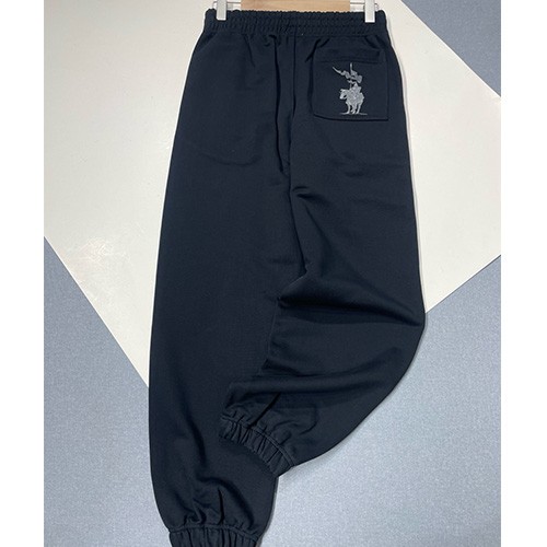 [홍콩명품.Burberry] 버버리 25SS 로고 자수 기모 조거 팬츠 바지 (블랙), BM23147, JL, 레플리카의류,미러급사이트