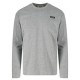[홍콩명품,MIU MIU] 미우미우 25SS 로고 긴팔 티셔츠 (그레이), BM23160, JL, 레플리카의류,미러급사이트