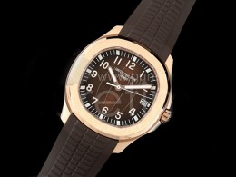 [홍콩명품시계.PATEK PHILIPPE] 파텍필립 아쿠아넛 5167 로즈골드 브라운 다이얼