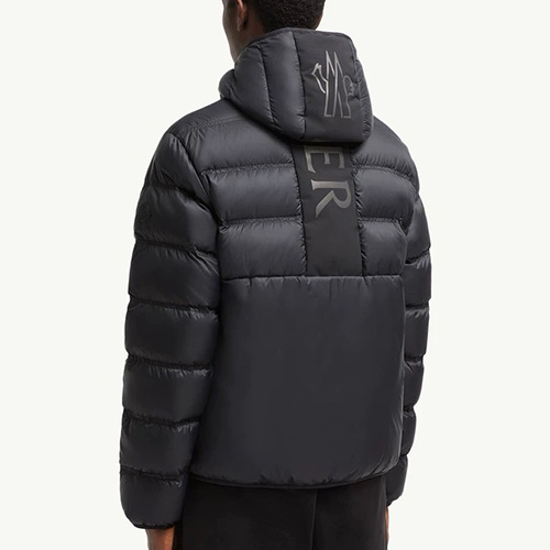 [홍콩명품.MONCLER] 몽클레어 25SS 로고 구스다운 후드 패딩 자켓 (네이비), BM23244, PG, 레플리카의류,미러급사이트