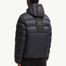 [홍콩명품.MONCLER] 몽클레어 25SS 로고 구스다운 후드 패딩 자켓 (네이비), BM23244, PG, 레플리카의류,미러급사이트