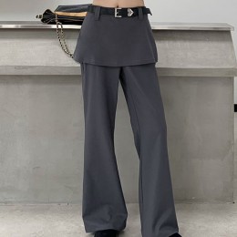 [홍콩명품,PRADA] 프라다 25SS 삼각로고 여성 2톤 스판 팬츠 바지 (2컬러), BM23268, PG, 레플리카의류,미러급사이트