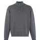 [홍콩명품.BALENCIAGA] 발렌시아가 25SS 로고 터틀넥 하프지퍼 캐시미어 니트 스웨터 (그레이), BM23359, JL, 레플리카의류,미러급사이트