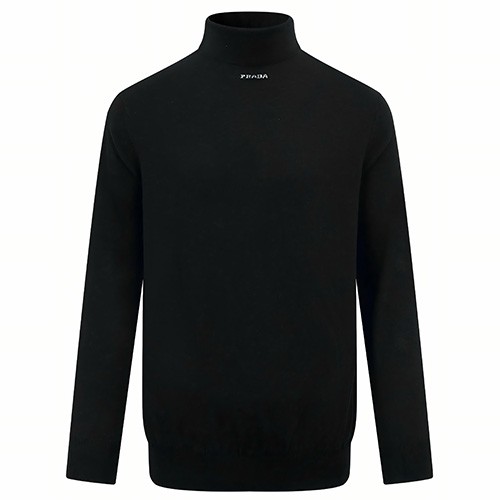 [홍콩명품,PRADA] 프라다 25SS 로고 하이넥 니트 스웨터 (2컬러), BM23360, JL, 레플리카의류,미러급사이트