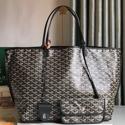 [홍콩명품,GOYARD] 고야드 25SS 로고 Reversible Anjou 라지 토트백 핸드백 (블랙), BGM5321, MD, 홍콩명품가방,명품쇼핑몰,크로스백,핸드백,구매대행