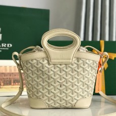[홍콩명품,GOYARD] 고야드 25SS 로고 레더 가죽 토트백 핸드백 (아이보리), BGM5340, MD, 홍콩명품가방,명품쇼핑몰,크로스백,핸드백,구매대행