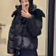 [홍콩명품.MONCLER] 몽클레어 25SS 로고 여성 벨티드 구스다운 후드 패딩 자켓 (2컬러), BM23474, MC, 레플리카의류,미러급사이트