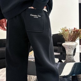[홍콩명품,Christian Dior] 디올 25SS 로고 CD자수 기모 조거 팬츠 바지 (2컬러), BM23655, HH, 레플리카의류,미러급사이트
