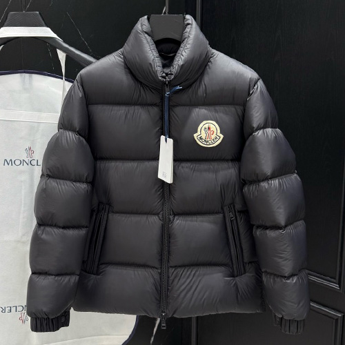[홍콩명품.MONCLER] 몽클레어 25SS 로고 구스다운 패딩 자켓 (블랙), BM23734, KSM, 레플리카의류,미러급사이트