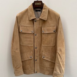 [홍콩명품.TOM FORD] 톰포드 25SS 로고 레더 가죽 카라 자켓 (2컬러), BM23819, TOM, 레플리카의류,미러급사이트