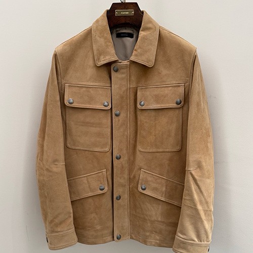 [홍콩명품.TOM FORD] 톰포드 25SS 로고 레더 가죽 카라 자켓 (2컬러), BM23819, TOM, 레플리카의류,미러급사이트