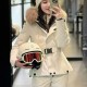 [홍콩명품.MONCLER] 몽클레어 25SS 로고 여성 Laplance 폭스퍼 구스다운 후드 파카 자켓 (2컬러), BM23856, KSM, 레플리카의류,미러급사이트
