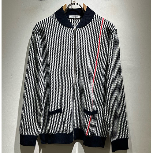 [홍콩명품.THOME BROWNE] 톰브라운 25SS 로고 울 봄버 자켓 (2컬러), BM23926, 레플리카의류,미러급사이트