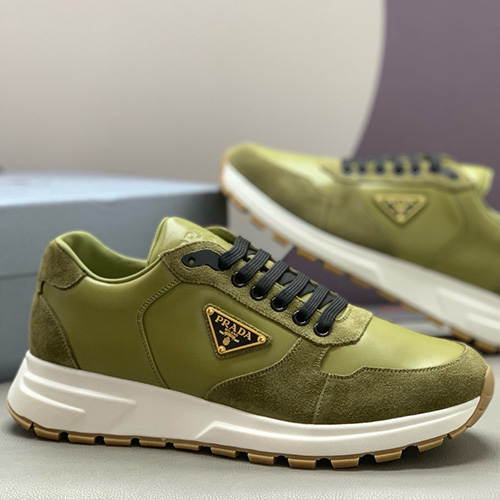 [홍콩명품,PRADA] 프라다 25SS 삼각로고 Prax 스니커즈 운동화 (그린), SE5880, PMD, 명품스니커즈,운동화,구두,로퍼,하이탑,신발