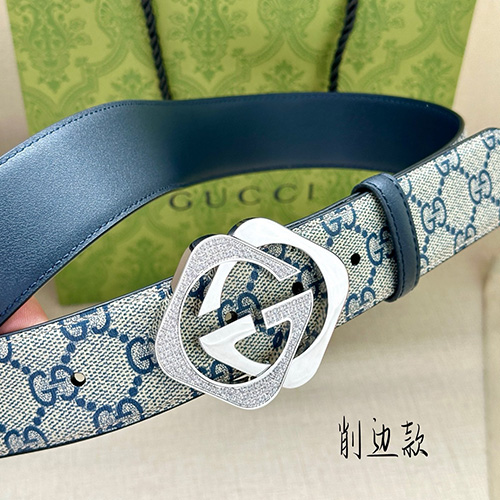 [홍콩명품.Gucci] 구찌 25SS 로고 GG Supreme 레더 가죽 벨트 (2컬러), 3.8cm, BT1476, 명품레플리카,인터넷쇼핑몰,남자명품,해외직구