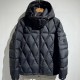 [가격문의][홍콩명품.MONCLER] 몽클레어 25SS 로고 퀄팅 후드 다운 패딩 자켓 (블랙), BM23990, X2, 레플리카의류,미러급사이트