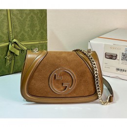 [홍콩명품.Gucci] 구찌 25SS 로고 메탈 스몰 블론디 크로스백 815700 (브라운), BGM5401, GU2, 홍콩명품가방,명품쇼핑몰,크로스백,핸드백,구매대행