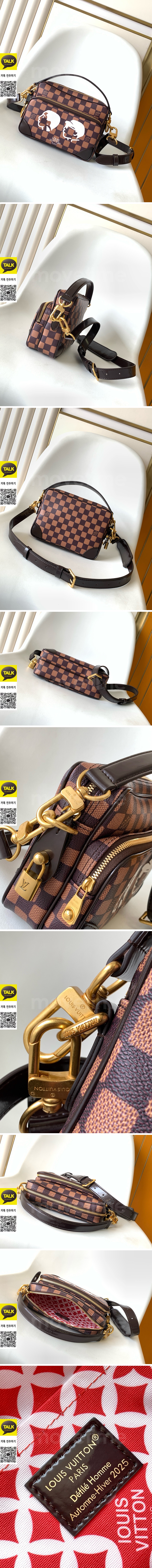 [홍콩명품.LOUIS VUITTON] 루이비통 25SS 로고 다미에 크로스백 N40797 (브라운), BGM5414, GU2, 홍콩명품가방,명품쇼핑몰,크로스백,핸드백,구매대행