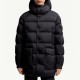 [가격문의][홍콩명품.MONCLER] 몽클레어 25SS 로고 후드 다운 패딩 자켓 (블랙), BM24027, KSM, 레플리카의류,미러급사이트