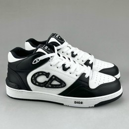[홍콩명품,Christian Dior] 디올 25SS 로고 남여 B57 스니커즈 운동화 (블랙-화이트), SE5939, S3, 명품스니커즈,운동화,구두,로퍼,하이탑,신발