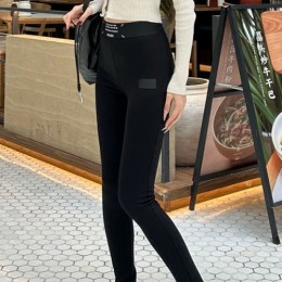 [홍콩명품.Maison Margiela] 메종마르지엘라 25SS 로고 여성 레깅스 요가복 필라테스 운동복 다이어트 러닝 타이즈 팬츠 바지  (블랙), BM24097, TBG, 레플리카의류,미러급사이트