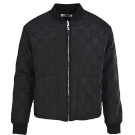 [홍콩명품.CELINE] 셀린느 25SS 로고 퀄팅 솜패딩 자켓 (블랙), BM24131, KB, 레플리카의류,미러급사이트