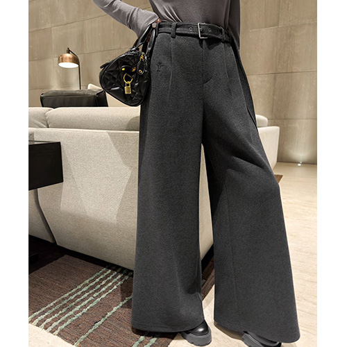 [가격문의][홍콩명품,Christian Dior] 디올 25SS 로고 여성 벨트 오버핏 팬츠 바지 (2컬러), BM24161, MC, 레플리카의류,미러급사이트