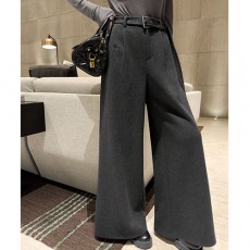 [홍콩명품,Christian Dior] 디올 25SS 로고 여성 벨트 오버핏 팬츠 바지 (2컬러), BM24161, MC, 레플리카의류,미러급사이트