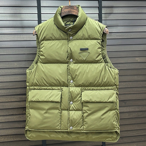 [홍콩명품,PRADA] 프라다 25SS 삼각로고 구스다운 패딩 조끼 베스트 (2컬러), BM24210, HH, 레플리카의류,미러급사이트