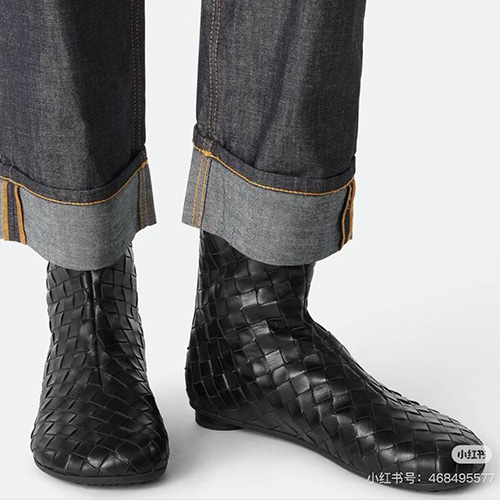 [홍콩명품.BOTTEGA VENETA] 보테가베네타 25SS 로고 여성 인트레치아토 레더 가죽 부츠 (블랙), SE5984, GHS, 명품스니커즈,운동화,구두,로퍼,하이탑,신발