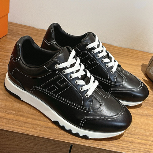 [홍콩명품.Hermes] 에르메스 25SS 로고 남여 Trail 스니커즈 운동화 (블랙), SE6002, GHS, 명품스니커즈,운동화,구두,로퍼,하이탑,신발