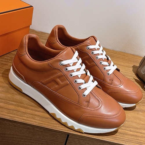 [홍콩명품.Hermes] 에르메스 25SS 로고 남여 Trail 스니커즈 운동화 (브라운), SE6003, GHS, 명품스니커즈,운동화,구두,로퍼,하이탑,신발