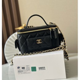 [홍콩명품.CHANEL] 샤넬 25SS 로고 퀄팅 레더 가죽 박스백 핸드백 (2컬러), BGM5471, YF, 홍콩명품가방,명품쇼핑몰,크로스백,핸드백,구매대행