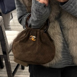 [홍콩명품.CHANEL] 샤넬 25SS 로고 퀄팅 숄더백 핸드백 (브라운), BGM5524, BDA, 홍콩명품가방,명품쇼핑몰,크로스백,핸드백,구매대행