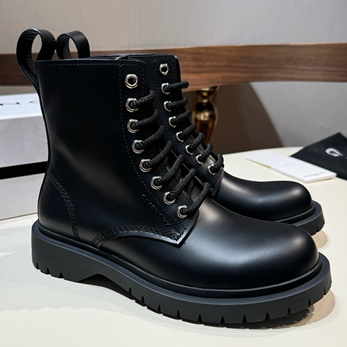 [홍콩명품.GIVENCHY] 지방시 25SS 로고 Terra 레더 가죽 워커 부츠 (블랙), SE6020, S2, 명품스니커즈,운동화,구두,로퍼,하이탑,신발