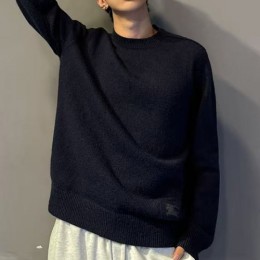 [홍콩명품.Burberry] 버버리 25SS 로고 니트 스웨터 (네이비), BM24282, JL, 레플리카의류,미러급사이트