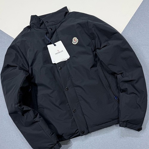 [홍콩명품.MONCLER] 몽클레어 26SS 로고 터틀넥 구스다운 패딩 자켓 (블랙), BM24309, JL, 레플리카의류,미러급사이트