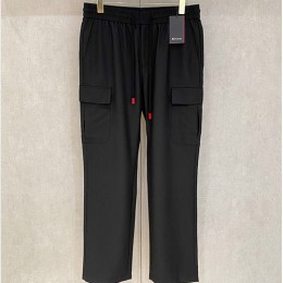 [홍콩명품, KITON] 키톤 26SS 로고 카고 팬츠 바지 (블랙), BM24383, 레플리카의류,미러급사이트