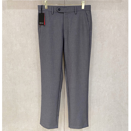 [홍콩명품, KITON] 키톤 26SS 로고 울 정장 팬츠 바지 (그레이), BM24384, 레플리카의류,미러급사이트