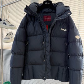 [가격문의][홍콩명품.Gucci] 구찌 26SS 로고 자수 후드 다운 패딩 자켓 (2컬러), BM24401, 레플리카의류,미러급사이트