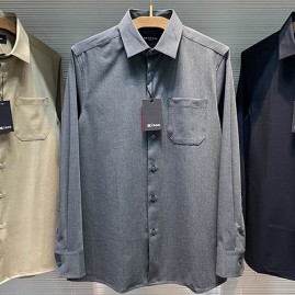 [가격문의][홍콩명품, KITON] 키톤 26SS 로고 울 남방 셔츠 (4컬러), BM24406, 레플리카의류,미러급사이트