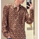 [홍콩명품.LOUIS VUITTON] 루이비통 26SS 로고 모노그램 남방 셔츠 (브라운), BM24438, KB, 레플리카의류,미러급사이트