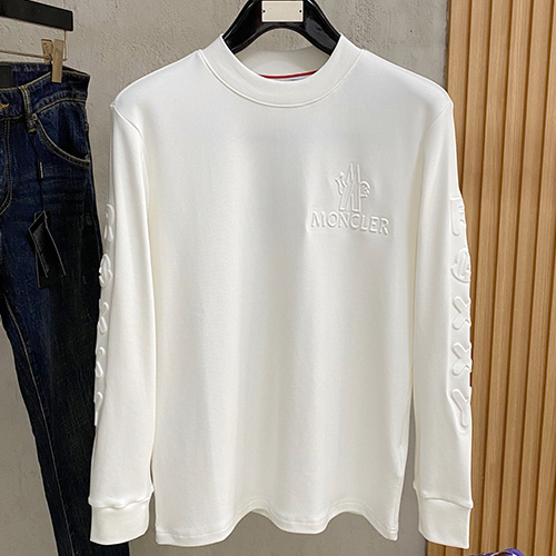 [홍콩명품.MONCLER] 몽클레어 26SS 로고 코튼 긴팔 티셔츠 (2컬러), BM24493, HH, 레플리카의류,미러급사이트