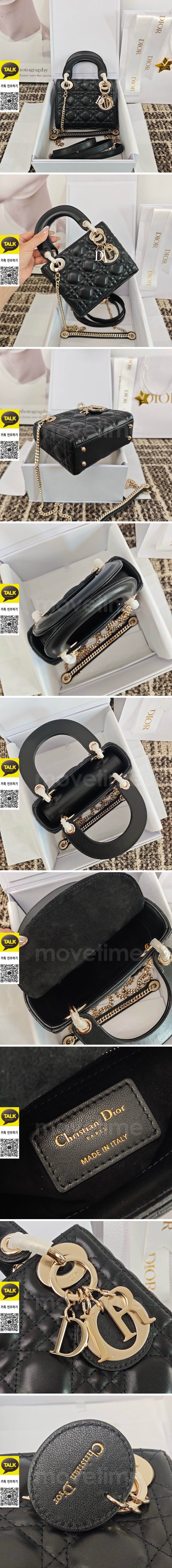 [홍콩명품,Christian Dior] 디올 26SS 로고 CD Lady 17 토트백 핸드백 (블랙), BGM5557, BDA, 홍콩명품가방,명품쇼핑몰,크로스백,핸드백,구매대행