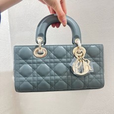 [홍콩명품,Christian Dior] 디올 26SS 로고 Lady D-Joy 토트백 핸드백 (블루), BGM5562, BDA, 홍콩명품가방,명품쇼핑몰,크로스백,핸드백,구매대행