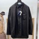 [홍콩명품,PRADA] 프라다 26SS 삼각로고 나일론 남방 셔츠 (블랙), BM24503, YS, 레플리카의류,미러급사이트