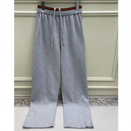 [홍콩명품.Gucci] 구찌 26SS 로고 여성 오버핏 조거 팬츠 바지 (그레이), BM24540, MC, 레플리카의류,미러급사이트