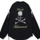 [홍콩명품.MASTERMIND] 마스터마인드 26SS 로고 스컬 긴팔 티셔츠 (블랙), BM24551, TOP, 레플리카의류,미러급사이트