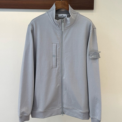 [홍콩명품.Stone Island] 스톤아일랜드 26SS 로고 탈부착 터틀넥 봄버 자켓 (2컬러), BM24584, 레플리카의류,미러급사이트