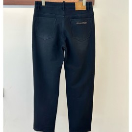 [홍콩명품,MIU MIU] 미우미우 26SS 로고 데님 팬츠 진 청바지 (블랙), BM24587, 레플리카의류,미러급사이트